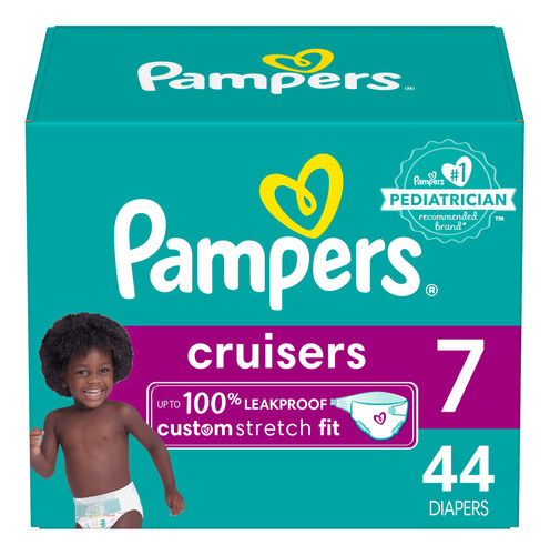 Pampers Cruisers Paales Talla 7 44 Unidades