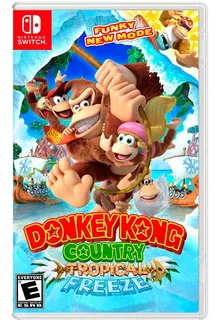 Donkey Kong Country Tropical Freeze Nintendo Switch Juego