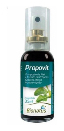 Imagem 1 de 3 de Propovit Spray Extra Menta - 35 Ml Bionatus