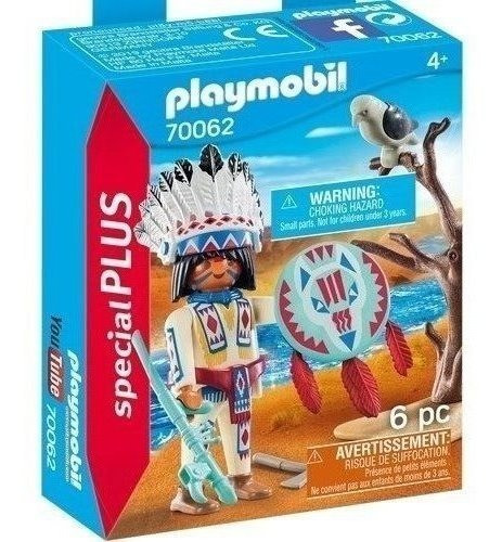 Playmobil Special Plus Jefe Nativo Americano 70062