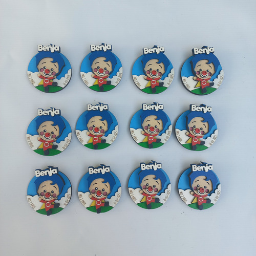 Imanes Llaveros Souvenirs Personalizados Personajes X15 Plimplim Mod.2