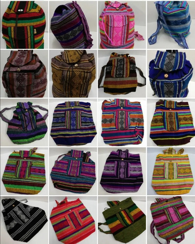 Mochila Tejida Diferentes Colores | Meses sin intereses