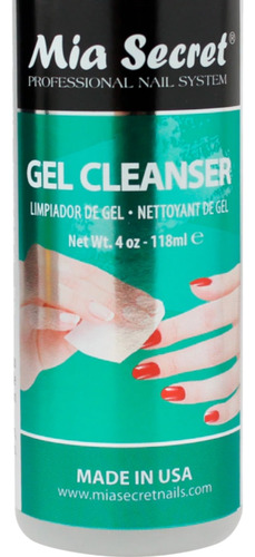 Mia Secret Gel Cleanser Clarificador Para Semi Gel X 240 Ml