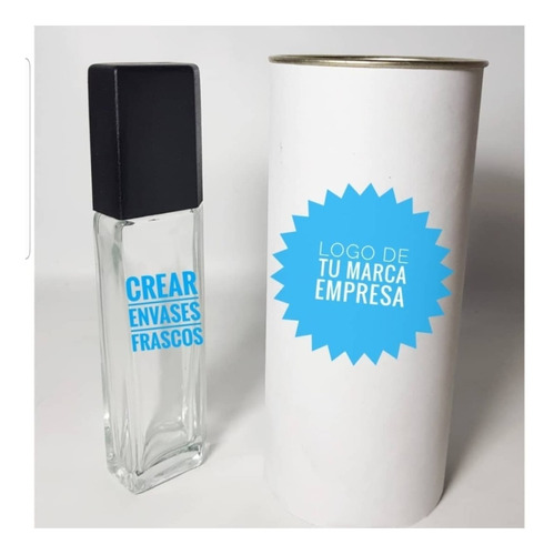 30 Frascos Vacío De Perfume Con Estuche Para Emprender 55ml