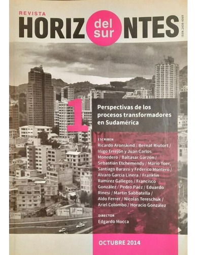 Revista Horizontes Del Sur Octubre 2014 Nro 1