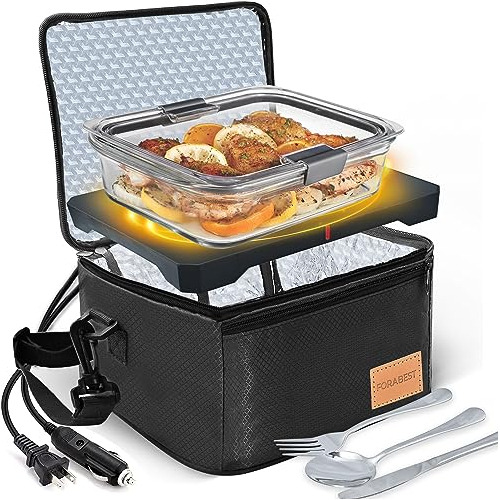 Forabest Portable Microwave Food Warmer - 2bzjc