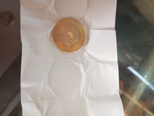 Moneda De 1000 Con La Tortuga Volteada
