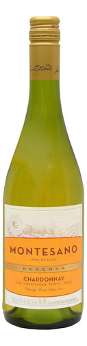 Vinho Branco Chileno Montesano Reserva Chadornay 2020