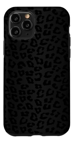 iPhone 11 Pro Negro Leopard Cheetah Animal B08gddj77b_300324