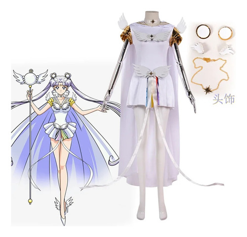 Disfraz De Cosplay De Anime De Sailor Moon Tsukino Usagi C