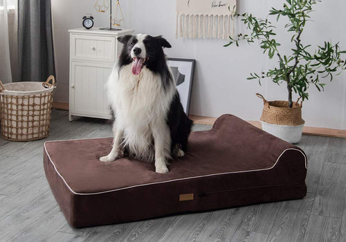 Cama Ortopédica Para Perros Kopeks, Espuma Viscoelástica, 18