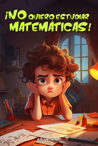 Libro: ¡no Quiero Estudiar Matemáticas!: Libro Infantil A Pa