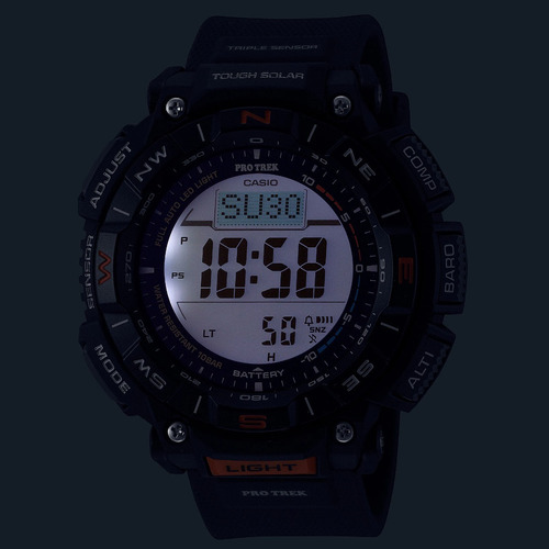 Imagen 7 de 9 de Reloj Casio Protrek 3 Sensor Prg-340-1cr