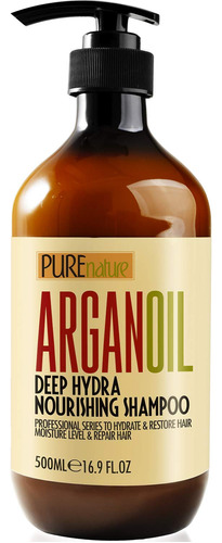 Pure Nature Lux Spa Champu De Aceite De Argan Marroqui Sin S