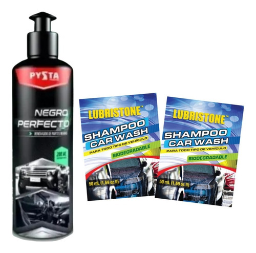 Renovador Partes Negras 200ml Pysta + Obsequio