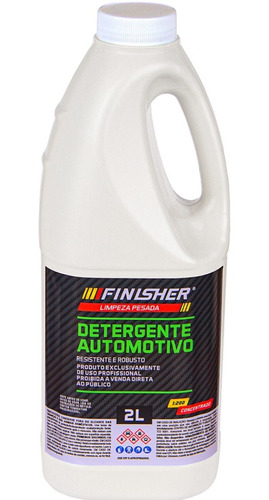 Produto Para Lavar Carro Moto Shampoo Lava Auto 2l Finisher