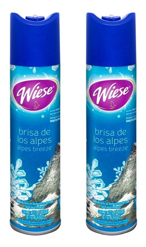 Aromatizante Wiese 400 Ml Fragancia Brisa Los Alpes 2 Piezas