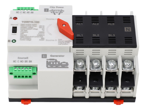 Transferencia Automática Industrial Tongou De Doble Potencia