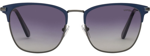 Anteojos De Sol Wrangler Mod. 7413 Color 002 Lente Azul Varilla Gris Oscuro/azul Armazón Azul/gris Oscuro Diseño Cuadrado