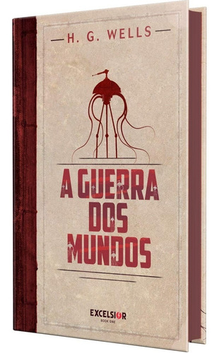 Livro A Guerra Dos Mundos - Edição De Luxo - Capa Dura