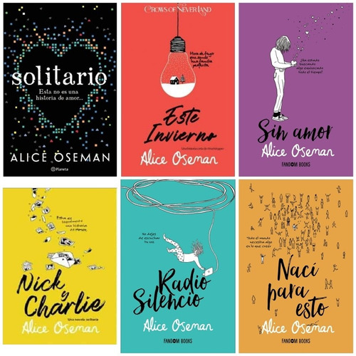 Solitario Colección 6 Libros_alice Oseman Español Oferta