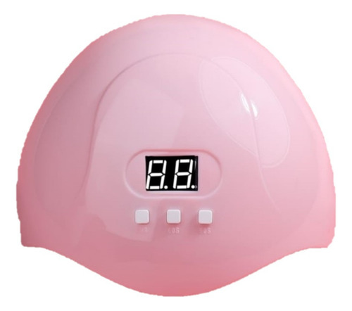 Lámpara Para Uñas 54w Led Uv Digital Display Temporizador