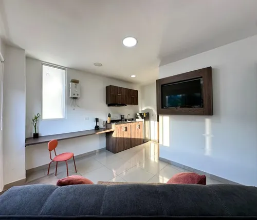 Se Alquila Lindo Apartaestudio En Quinto Piso Con Ascensor Para Renta Corta O De Larga Estancia