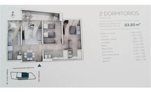 Imagen 19 de 25 de Venta Departamentos 1, 2, 3 Dorm - 48 Cuotas