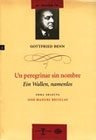 Libro Un Peregrinar Sin Nombre Tomo Ii  De Benn Gottfried