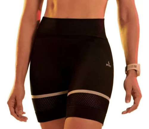 Bermuda Lupo Sport Arrastão Feminina Sem Costura - Ref.71357