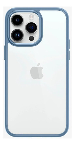 Funda iPhone 14 Pro Max Spigen Crystal Hybrid Sierra Blue