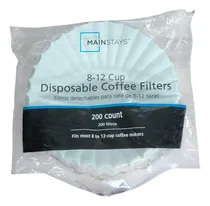 Comprar Filtros De Cafe Para Cafeteras De 8-12 Tazas C\u002F 200 Pz *sk