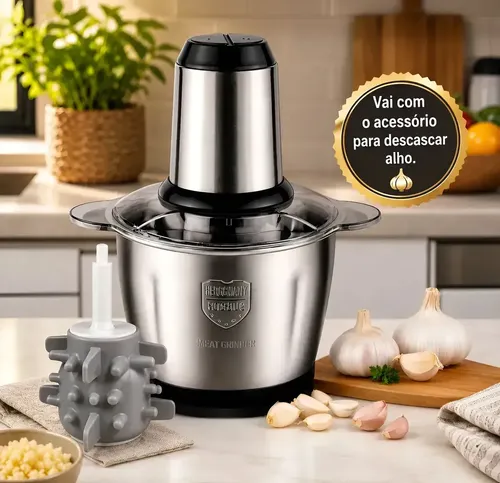 Multiprocessador E Triturador De Alimentos Elétrico Picador de 2 ...