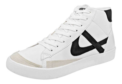 Panam Tenis Urbano Para Joven Blanco Gris Negro,  109206-1