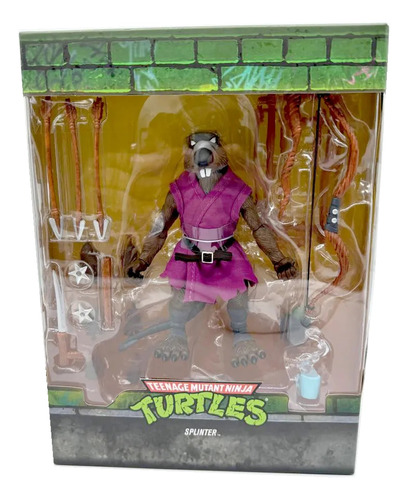 Tmnt Tortugas Ninja Splinter Super 7