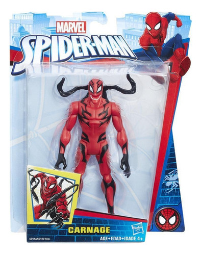 Marvel Spider-man - Figura De Carnage De 15 Cm