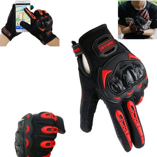 Guantes De Seguridad Para Pantalla Táctil De Moto 1 Par