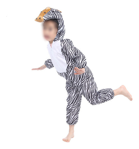 Disfraz Infantil De Cebra, Talla M, Para Halloween, Cosplay