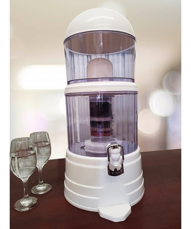 Filtro Dispensador De Agua Con Piedras Purificadoras De 16 | Mercado Libre