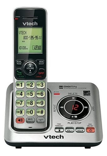 Vtech Cs6629 Dect 6.0, 1 Teléfono Inalámbrico Con Sistema De