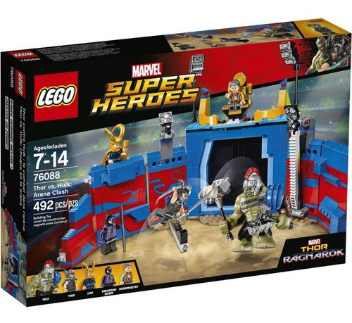 Lego Super Heroes 76088 Thor Vs. Hulk - Choque En La Arena