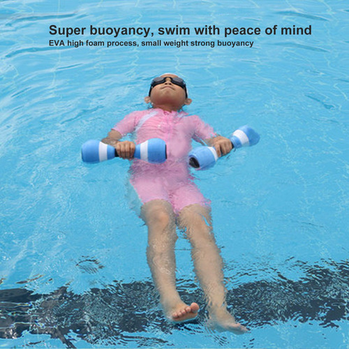 Juego De 2 Mancuernas De Agua Para Ejercicio Acuático