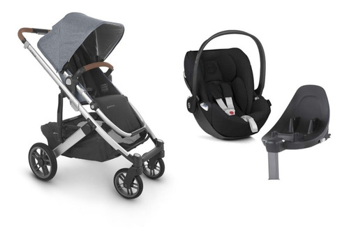 Cochecito Uppababy Cruzv2 Huevito Cybex Cloud Z Isize Isofix