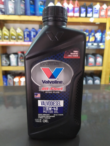 Aceite Valvoline 15w40 Mineral Valvodiesel (gasolina/diesel)