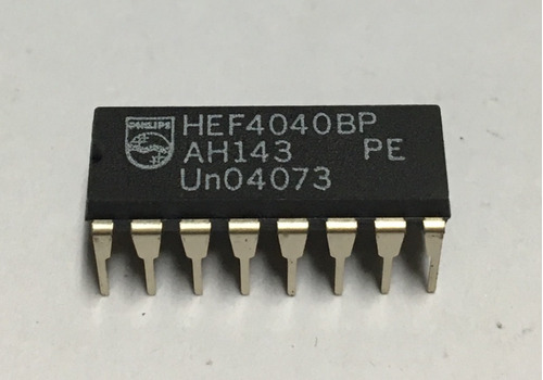 Nte 4040 C.i. Cmos 16 Pin Hef4040bp Nte4040b Philips