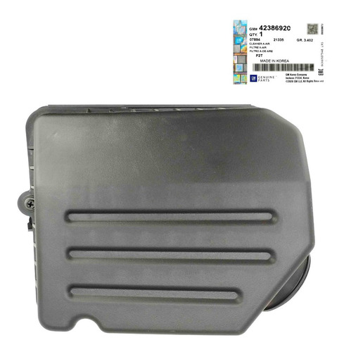 Imagen 7 de 10 de Portafiltro Purificador Aire Motor Aveo 2009 2010 Clasico