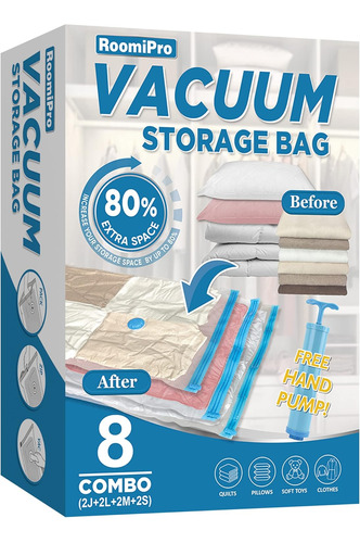 Bolsas De Almacenamiento Al Vacío Roomipro Space Saver, Paqu