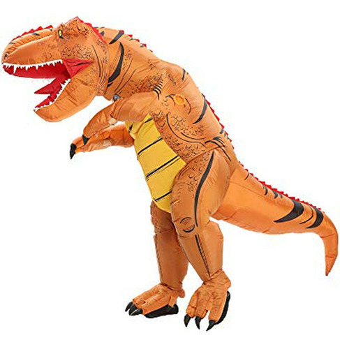 Disfraz Hombre - Disfraz De Dinosaurio Inflable Jyzcos, Disf