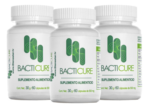 Bacticure Probióticos Para El Balance Del Sistema Digestivo.