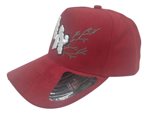 Gorra Snapback Gamuza Bordada Curva Ajustable Premium Fg Cap La Los Ángeles Rayos Ajustable